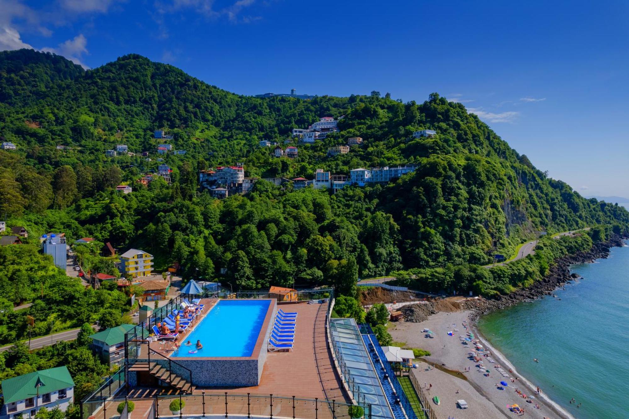 Апартаменты Kvariati Panorama Экстерьер фото